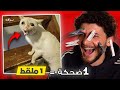 تحدي الضحك كل ضحكة ملقط على وجهي 