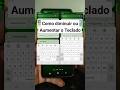 Como diminuir ou AUMENTAR o teclado do celular (Samsung)