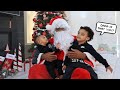 SANTA CAME TO VISIT SHINE AND SAVIOUR! |Vlogmas Day 16