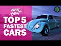 Top 5 Fastest Cars in Need for Speed Heat | NFS Heat Best Cars
