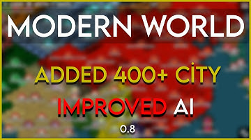 [WC4] Modern World - Big Map Mod | 0.8