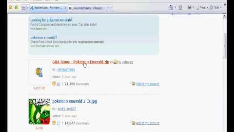 Downloading VBA Emulator and Pokemon Emerald Rom