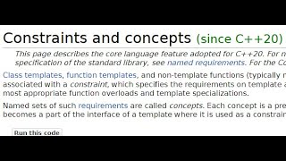Что такое Концепты в С++? | Concept C++20