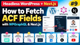Headless WordPress + Next js #9: How to Fetch ACF Fields with WPGraphQL & Next js