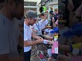Mark Cavendish Greeting Fans at his Final Giro d&#39;italia