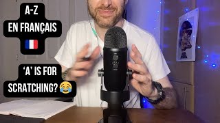 ASMR The French A-Z With a Trigger Between Each Letter! 🇫🇷