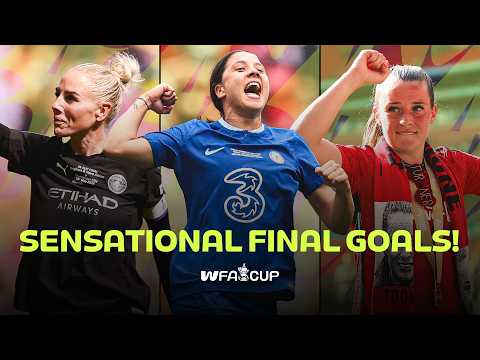 MUST-SEE: Scoring On The Biggest Stage! 🤩 | Best Goals From Women's FA Cup Finals