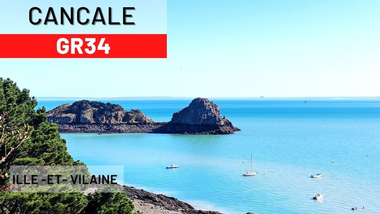 Cancale GR34 - Randonnée sur le sentier côtier