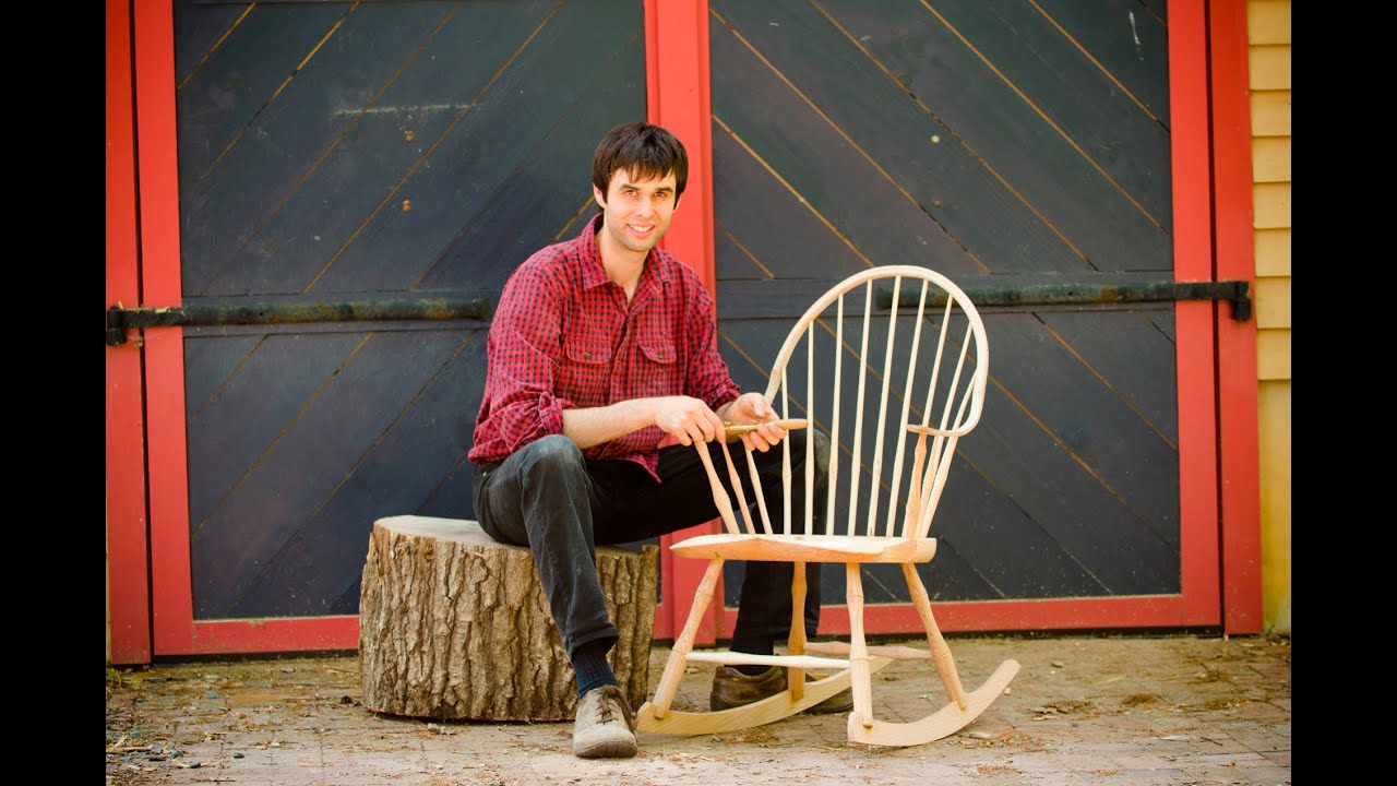 building a traditional windsor rocking chair dvd trailer youtube