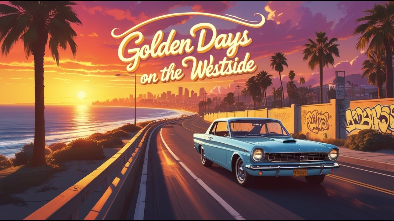 Old School West Coast G-Funk 🌅 Relaxing Hip Hop Beats for Sunset