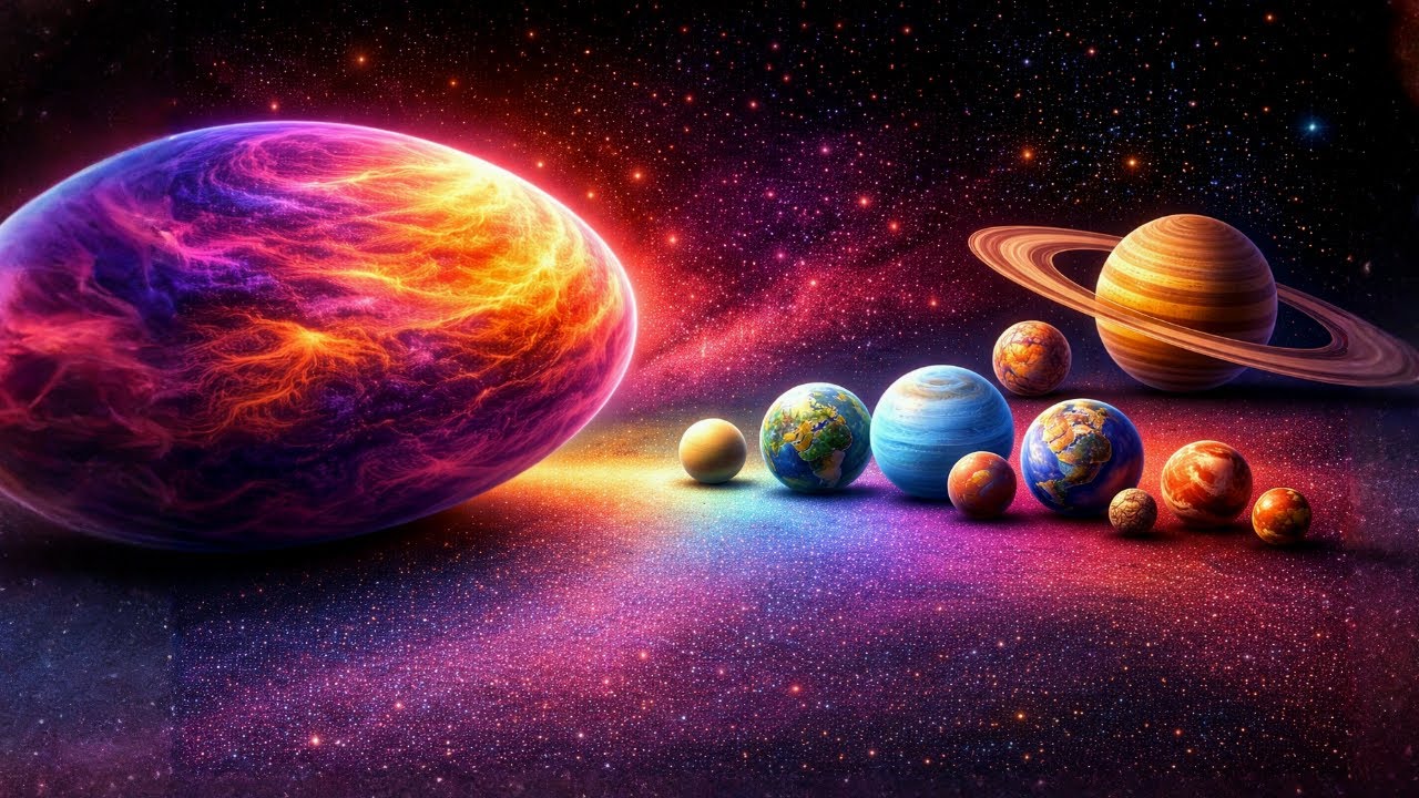 Así Se Vería un Súper Planeta en Nuestro Sistema Solar