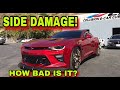 NEW CHEVY CAMARO SS GET IN A CRASH REPLACING NEW DOOR SKIN