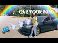 NEW CAR TOUR 2020 | WHATS IN MY CAR | HONDA CIVIC EX | BRIANNASVLOGS