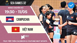 TRỰC TIẾP | Campuchia - Việt Nam | Bóng chuyền nữ | SEA Games 32 | កម្ពុជា-វៀតណាម បាល់ទះនារី