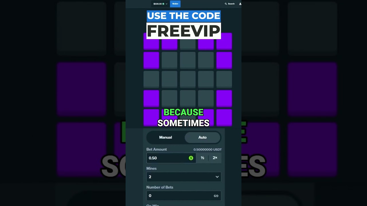 My Favorite Mines Strategy to Win at Stake.com | Use Code FREEVIP 200% Bonus