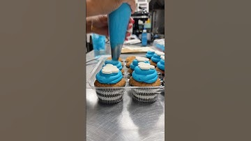 EENVOUDIGE CUPCAKE GLAZUUR DECORATIE #cupcake #glazuur #decoratie #eenvoudig #howto #tips #kunst ...