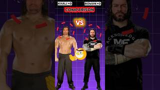 Roman Vs Khali Comparison