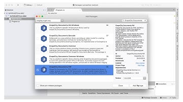 GrapeCity Documents - Getting Started with PDF for Mac