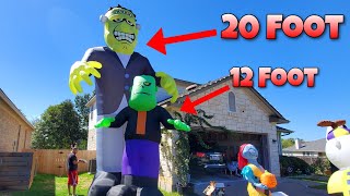 20 foot Frankenstein Monster Inflatable Bad Design?