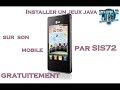 Tuto installer jeux ou applis sur un tel java gratuitement par lou informatique