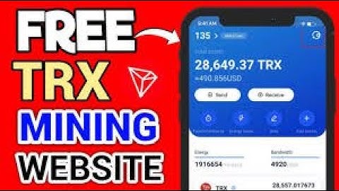 Free TRON TRX Mining Site 2023 (payment proof) Without Investment