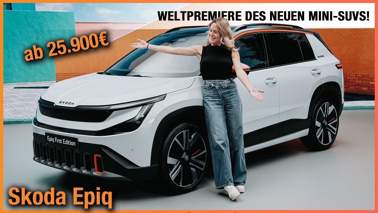 Skoda Epiq (2026) Weltpremiere des NEUEN Mini-SUVs ab 25.900€! Review | Test | Preis | First Edition