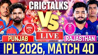 Live: Punjab vs Rajasthan, Live Match Today IPL 2026, Live Cricket Commentary, Scores 2nd Inn screenshot 4