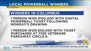 2 Columbus residents win big Georgia Lottery prizes