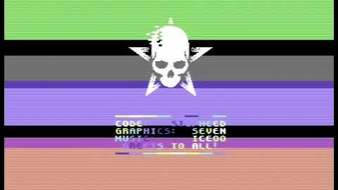C64 4k Intro:Raster Roller by The Solution! 14 February 2021!