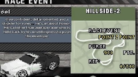 NFS Most Wanted GBA - Part 27 - Blacklist #10 - Sol