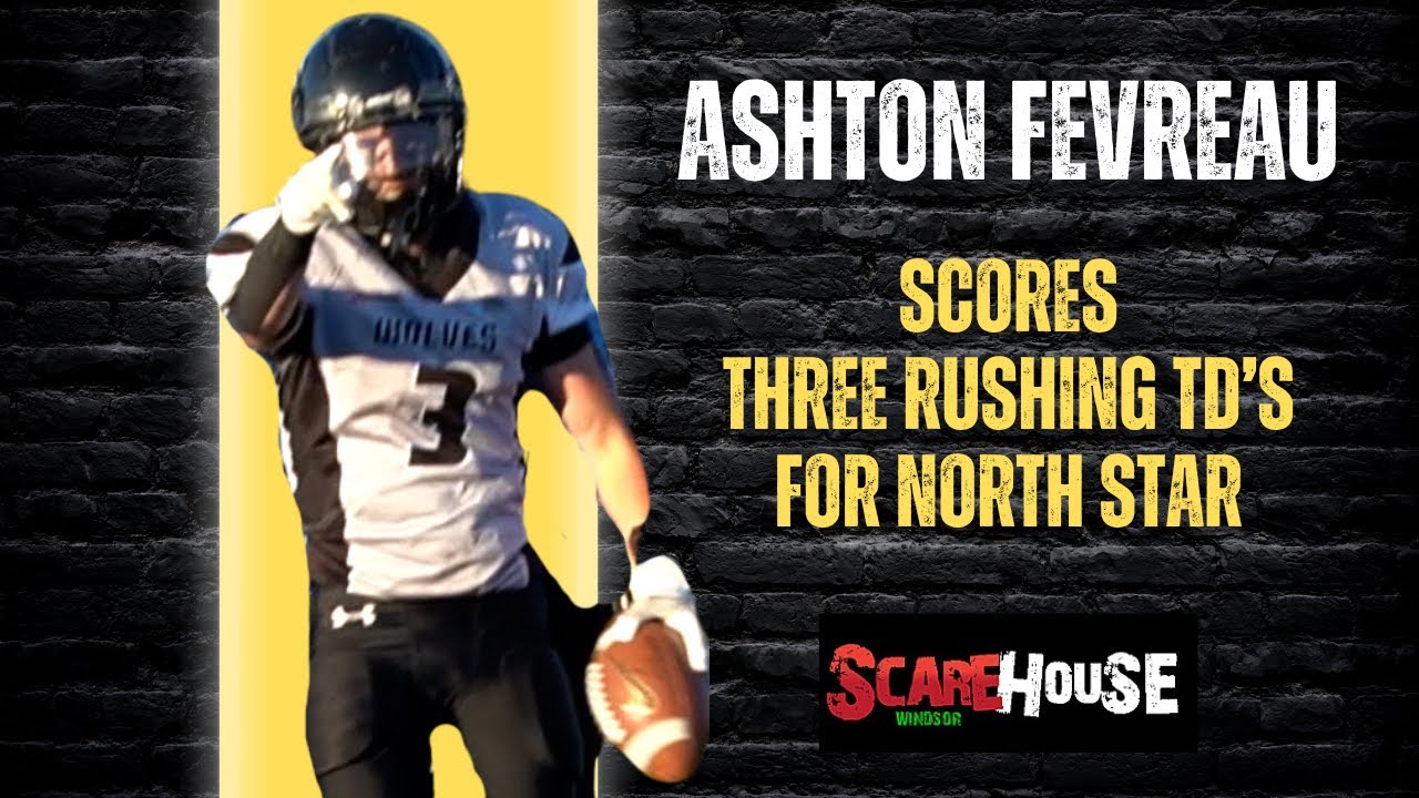 Ashton Fevreau scores three touchdowns