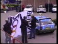 Rallye Monte Carlo 1993 - WRC Rally - die Siegerehrung vor dem Palast beim Fürst Rainier von Monaco