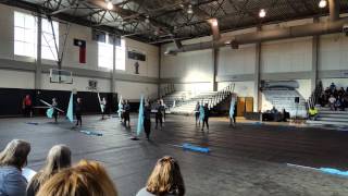 BHS Winter Colorguard 01-30-2016