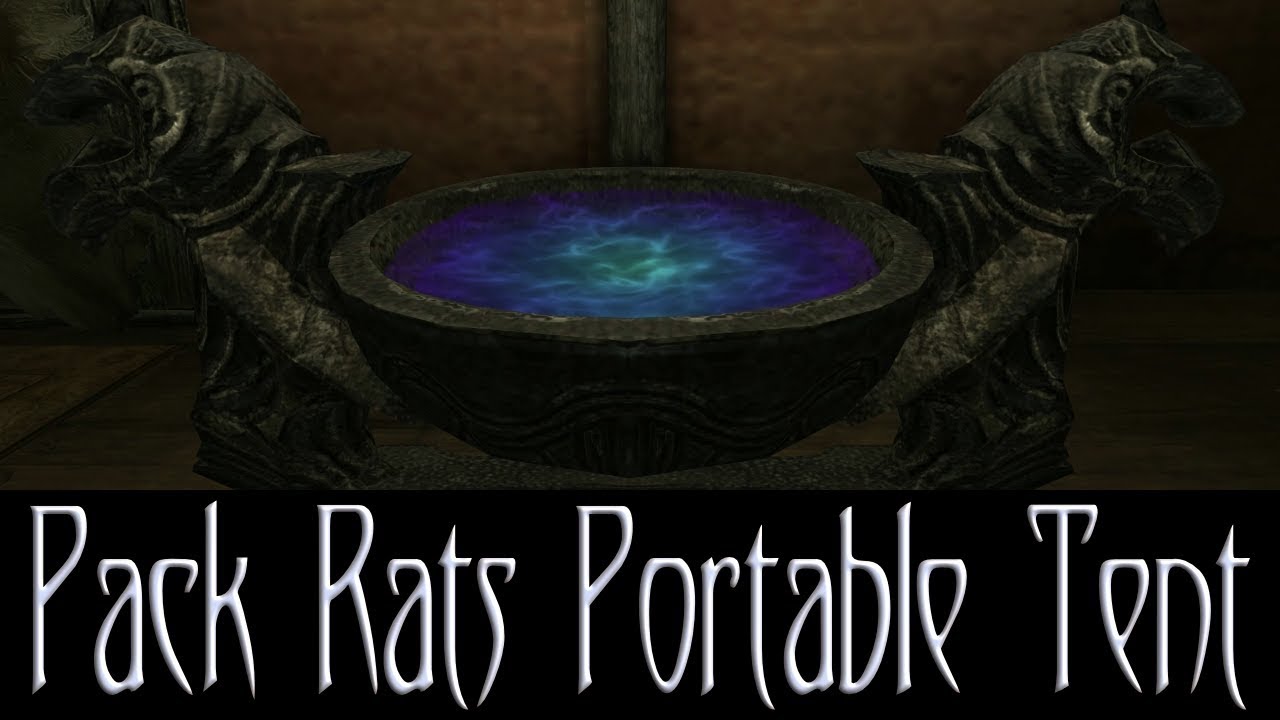 Skyrim Draco's Pack Rats Portable Tent Review