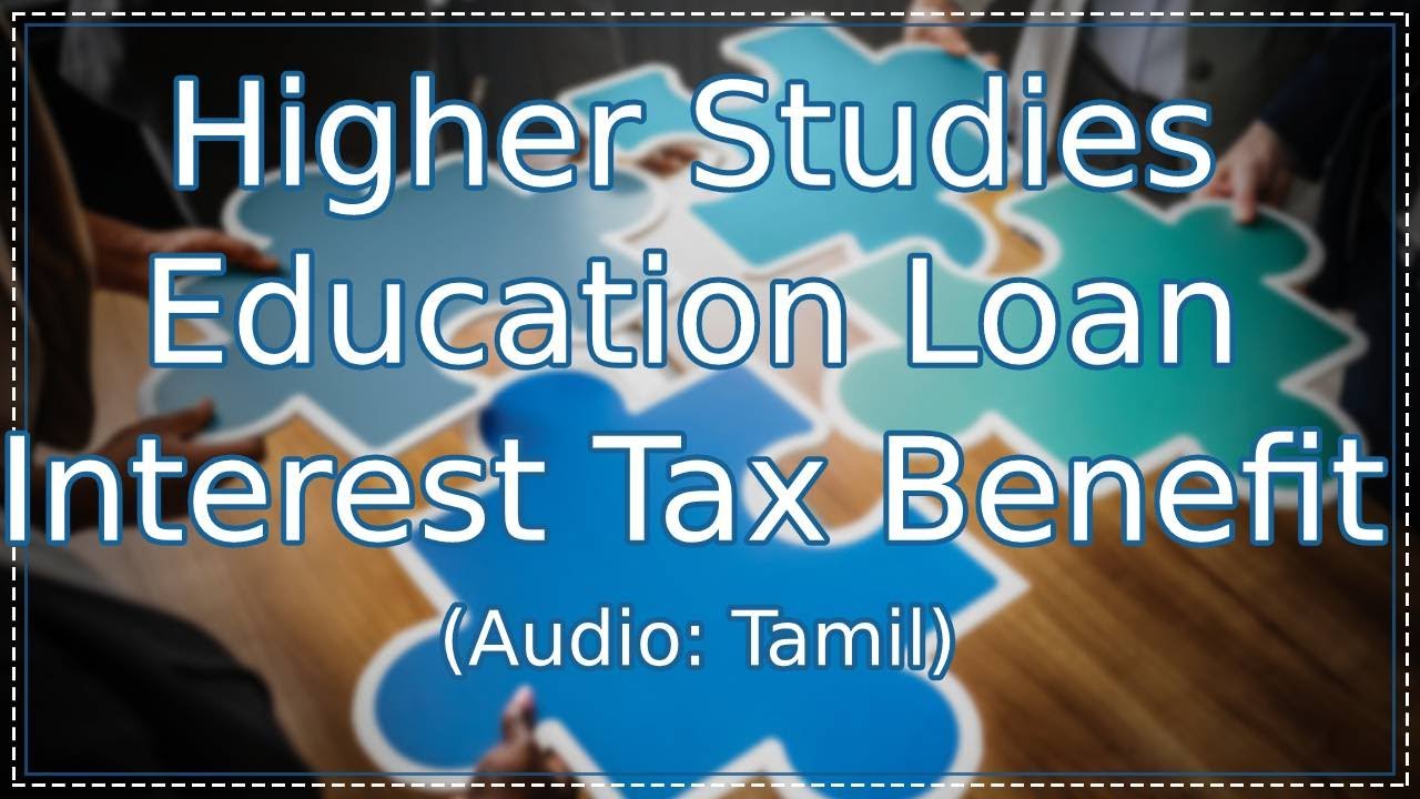 Deduction Of Education Loan Interest In Income Tax