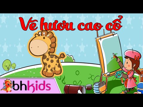 Video Hướng Dẫn Cách Vẽ Con Hươu Cao Cổ - Học Vẽ Tranh - youtube