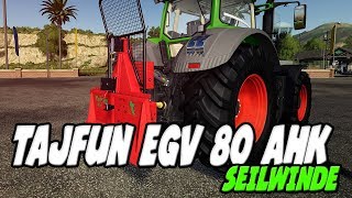 Tajfun EGV 80 AHK Forstseilwinde