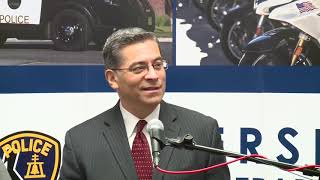 AG Becerra, Riverside Police Chief Diaz, and Riverside County DA Hestrin Announce Gang Takedown