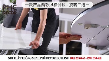 BÀN ĂN KẾT HỢP BÀN TRÀ BẮC ÂU