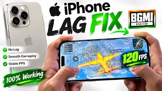iOS 27 Lag FIX on iPhone 🔥 120 FPS Stable + Heating FIX | iPhone 15 Pro Max BGMI 120Fps Test screenshot 4