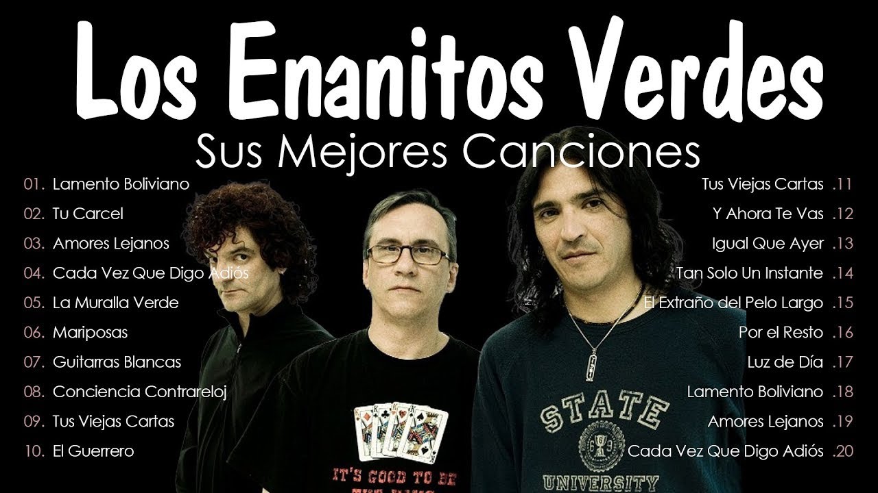 Los Enanitos Verdes Éxitos - Grandes Exitos Mix - Los Sonidos del Ayer 80's y 90's Se Vale Llora