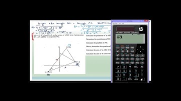 Analytical Geometry Week 9 Revision