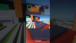 Netherite or Mace? Save One! #minecraft #shorts