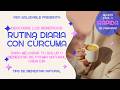 Rutina Diaria Con  Cúrcuma : Más Absorción, Más Beneficios. #curcuma #salud #alimentossanos