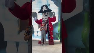 MEETING ZOMBIE LEGO PIRATE #legoland #pirate