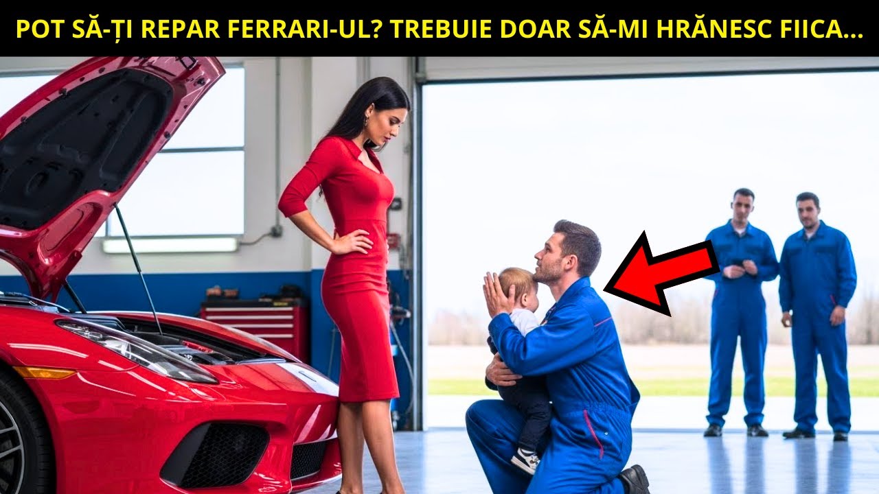 POT SĂ-ȚI REPAR FERRARI-UL? TREBUIE SĂ-MI HRĂNESC FIICA… MILIONARA A RĂMAS FĂRĂ CUVINTE!