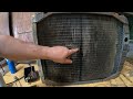Radiator Repair prep work: Can we fix the radiator for the Super M farmall