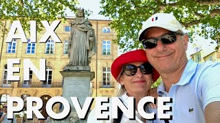 Aix en Provence France. Pretty &amp; chic Aix. A travel vlog on joie de vivre in Aix en Provence France.