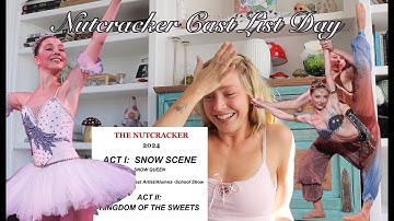 NUTCRACKER CAST LIST DAY ★ I got my dream part