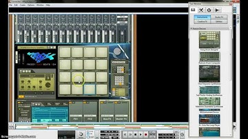 How To Make a Drum Submix Combinator in Reason 7